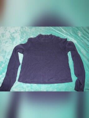 Women's Blue American Eagle Long Sleeve